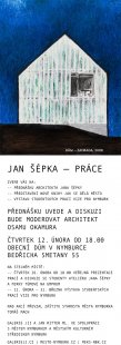 Jan Šépka - Práce - pozvánka na nymburskou přednášku