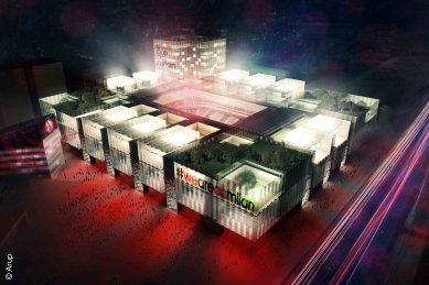 AC Milan představil svůj nový stadion - foto: ARUP