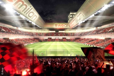 AC Milan představil svůj nový stadion - foto: ARUP