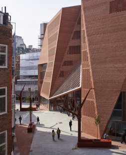 The prestigious Mies van der Rohe Award for architecture has 5 finalists - O’Donnell + Tuomey (IE): Saw Swee Hock Student Centre, London School of Economics, London, UK