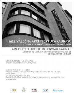 Meziválečná architektura Kaunasu - pozvánka na vernisáž