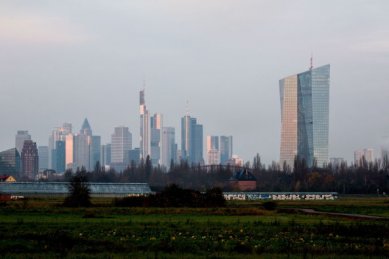 Ve Frankfurtu před otevřením nového sídla ECB nastaly výtržnosti - foto: © European Central Bank/Robert Metsch