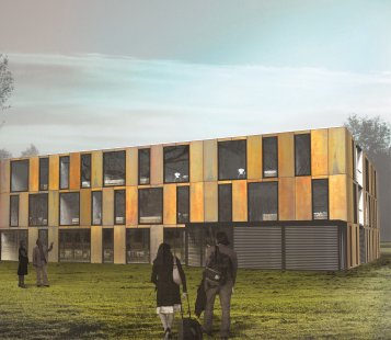 Navrhněte sociální bydlení do Brna a zúčastněte se 7. ročníku soutěže KOMA MODULAR - Jiří Šerek - vítězný projekt 2. ročníku - foto: © KOMA MODULAR