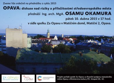 Osamu Okamura: Diskuse nad riziky a příležitostmi středoevropského města 
