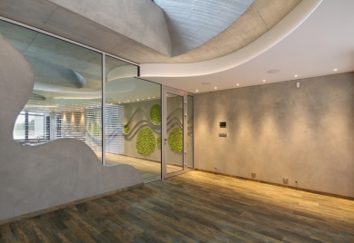 Imitace betonu® v luxusní vile na Vysočině