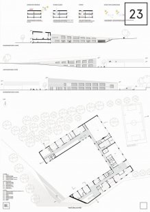 New School Chýně - Competition Results - 3rd prize / Martin Neruda; collaboration: Jana Šťastná, Zuzana Boháčová