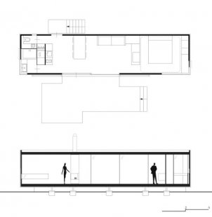 Neviditelný dům od Delugan Meissl - Plány - foto: Delugan Meissl Associated Architects
