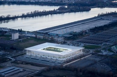 Fotbalový stadion v Bordeaux od H&deM - foto: Iwan Baan