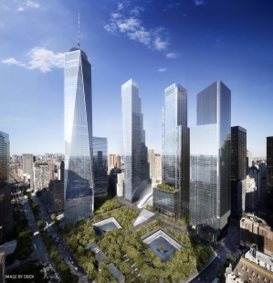 Project skyscraper 2 WTC in New York by BIG - foto: DBOX, Courtesy of BIG