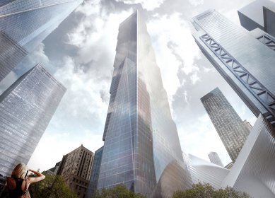 Project skyscraper 2 WTC in New York by BIG - foto: DBOX, Courtesy of BIG