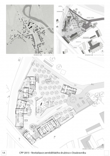 Revitalizace zemědělského družstva v Doubravníku - výsledky - 1. cena – návrh č. 11 - foto: Ing. arch. Jaroslav Sixta, Ing. arch. Marek Tůma, Ing. arch. Jan Procházka, Ing. arch. Michal Kuřík, Ing. arch. Ondřej Zámečník