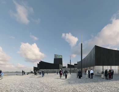 Vítězný projekt Guggenheimova muzea v Helsinkách od Moreau Kusunoki - foto: ArtefactoryLab