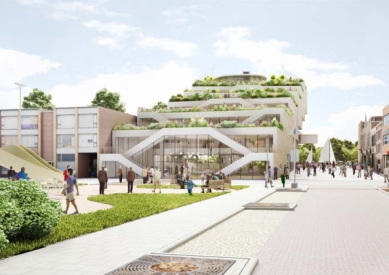 Soutěžní projekty na kulturní centrum ArtA v Arnhemu - foto: NL Architects