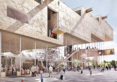 Soutěžní projekty na kulturní centrum ArtA v Arnhemu - foto: NL Architects