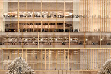 Vítězný projekt Nobelova centra ve Stockholmu od Davida Chipperfielda - foto: © David Chipperfield Architects