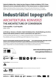 Architektura konverzí - pozvánka na výstavu v GAB