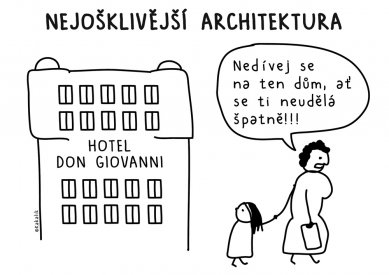 Nejošklivější architektura Prahy - cyklus komentovaných prohlídek