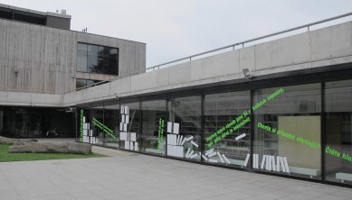 Rozhovor s Petrem Stolínem - Knihovna – konverze prostor - Multifunkční centrum Vratislavice 10 10 10, Vratislavice nad Nisou, 2010 - foto: archiv autora