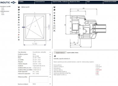 Inoutic Project Plan pomůže s výpočty okenních výplní