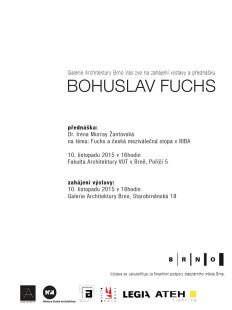 Bohuslav Fuchs - putovní výstava v Galerie Architektury Brno