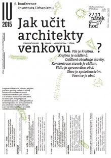 Inventura urbanismu 2015 - Jak učit architekty venkovu?