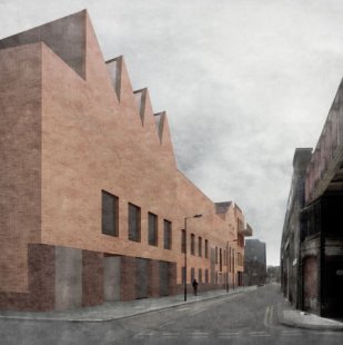 Newport Street Gallery in London by Caruso St John - foto: Caruso St Johns Architects