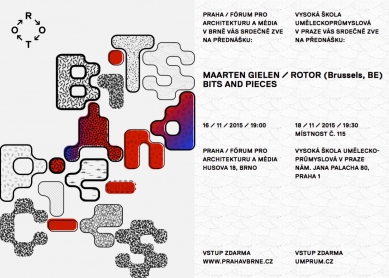 Přednášky Maartena Gielena z Rotor v Praze a Brně