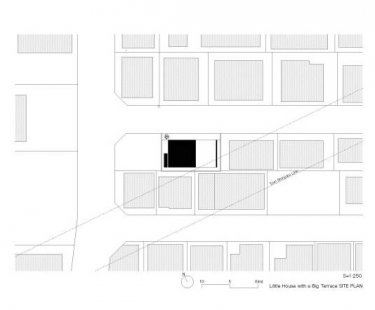 Minimalist House in Tokyo by Takuro Yamamoto - Situation - foto: Takuro Yamamoto Architects