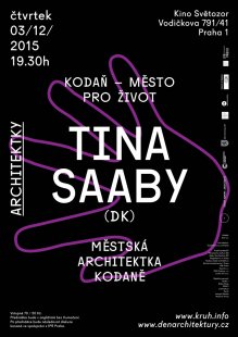 kruh podzim 2015 : Tina Saaby - Kodaň - Město pro lidi