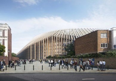 Fotbalový stadion Chelsea v Londýně od H&deM - foto: Herzog & de Meuron