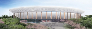 New designs for the Olympic Stadium in Tokyo - Toyo Ito - foto: Japan Sport Council