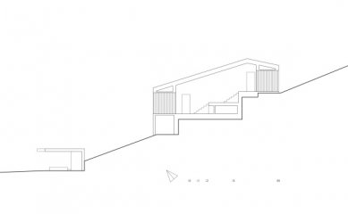 Rodinný dům v Lofer od LP Architektur - Řez - foto: LP Architektur