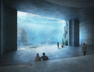 Projekt oceanária v Basileji od Boltshauser Architekten - foto: ZOO Basel