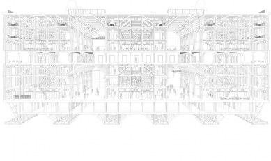 Nová škola architektury z nového ateliéru FA ČVUT - Josef Choc, nová fakulta architektury / zimní semestr 2015-2016; nominace na Olověného Dušana