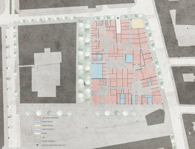 OLOVĚNÝ DUŠAN 2016 - Architektura a urbanismus: vítězný projekt - Situace