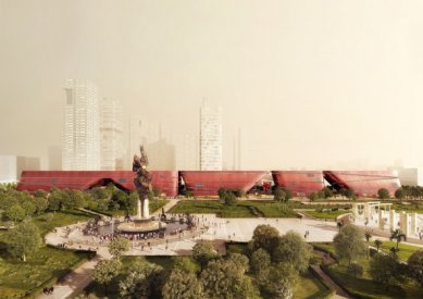 Kulturní centrum v čínském Šen-čen od Mecanoo  - foto: Mecanoo