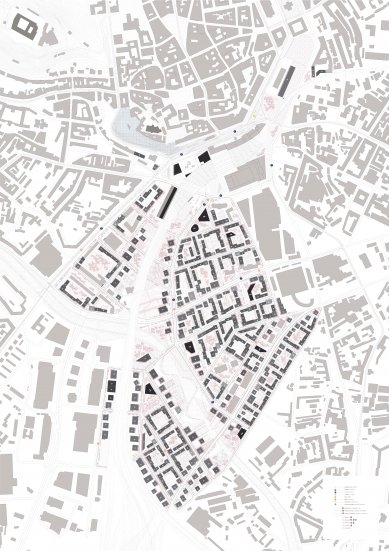 The competition for the future of the center of Brno was won by UNIT architects - BLAU: Ramon Bernabe Simo, Tomáš Labanc, Georgia Adamou, Alfonso Bertrán Gil, Sonia Billiard, Albert Casas, Begum Cehreli, Lazar Djuric, Izabela Franczak, Robin Gringhuis, Ferran Iglesias, Paulina Kasza, Roman Kekel, Lucile Kopczynski, Sophia Kunze and Syrine Siala, collaboration: Ferran Casanovas, Peter Gero, Playtime and Gillem Catalan