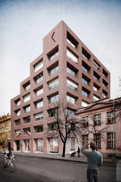 New Town Hall for Prague 7 - competition results - 1st place - foto: Atelier bod architekti s. r. o.