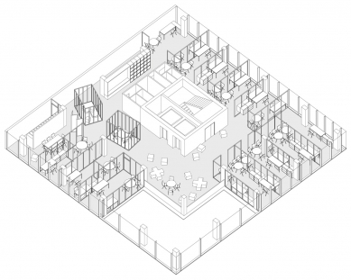 New Town Hall for Prague 7 - competition results - 2nd place - foto: Anne-Sereine Tremblay, Jan Kudlička