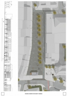 Proměna náměstí Osvobození v Zábřehu - výsledky soutěže - 2. cena - foto: Bc. Ondřej Pchálek, Bc. Ondřej Blaha, Bc. Martin Petřík 