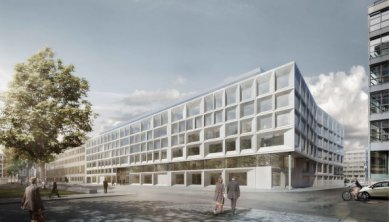 Projekt rozšíření ministerstva zahraničních věcí v Berlíně od harris + kurrle - Odměna - foto: ARGE Sunder-Plassmann Architekten