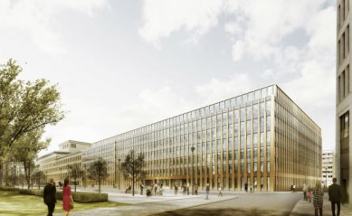 Projekt rozšíření ministerstva zahraničních věcí v Berlíně od harris + kurrle - Odměna - foto: Knerer und Lang Architekten