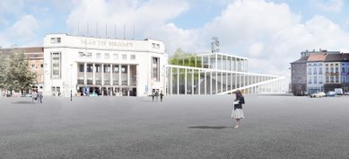 Projekt kongresového centra v Charleroi od JDS - foto: JDS Architects