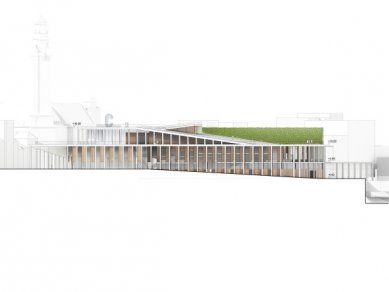 Project of the convention center in Charleroi by JDS - foto: JDS Architects