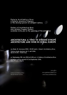 Architektura a víno ve střední Evropě - výstava v Brně
