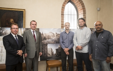 Soutěž na Kampus Albertov vyhrálo Znamení čtyř - architekti