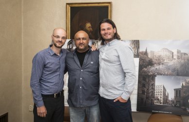 Soutěž na Kampus Albertov vyhrálo Znamení čtyř - architekti