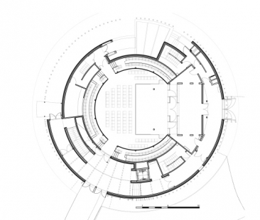 Divadlo Globe ve francouzském Condette od Andrew Todd - foto: Studio Andrew David