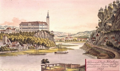 Děčín hledá městského architekta  - Děčín – Johann Venuto podle F.K. Wolfa (1819)