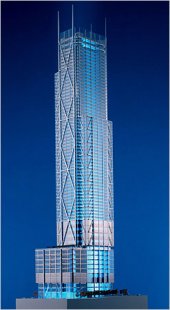 Projekty nového WTC pět let po leteckém útoku - „Tower 3“ od Richarda Rogerse - foto: © Richard Rogers Partnership